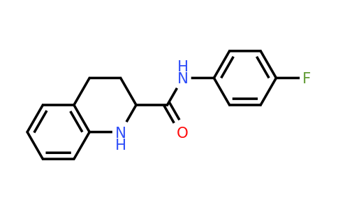 1103212-50-5 | n-(4-Fluorophenyl)-1,2,3,4-tetrahydroquinoline-2-carboxamide