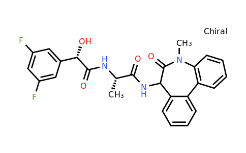 1103722-91-3 | (2S)-2-((S)-2-(3,5-difluorophenyl)-2-hydroxyacetamido)-N-(5-methyl-6-oxo-6,7-dihydro-5H-dibenzo[b,d]azepin-7-yl)propanamide