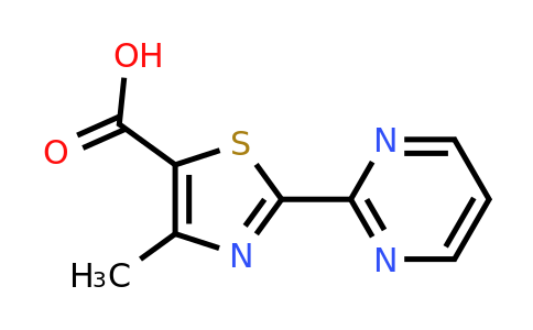 1104276-29-0 | 4-Methyl-2-pyrimidin-2-yl-1,3-thiazole-5-carboxylic acid