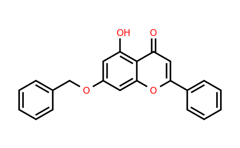 110506-85-9 | 7-(Benzyloxy)-5-hydroxy-2-phenyl-4H-chromen-4-one