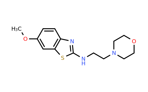 1105189-20-5 | 6-Methoxy-N-(2-morpholin-4-ylethyl)-1,3-benzothiazol-2-amine