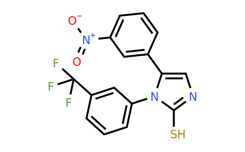 1105189-24-9 | 5-(3-Nitrophenyl)-1-(3-(trifluoromethyl)phenyl)-1h-imidazole-2-thiol