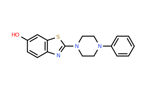 1105189-63-6 | 2-(4-Phenylpiperazin-1-yl)benzo[d]thiazol-6-ol
