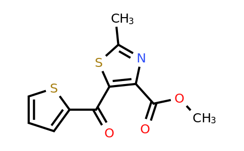 1105189-64-7 | Methyl 2-methyl-5-(thiophene-2-carbonyl)thiazole-4-carboxylate