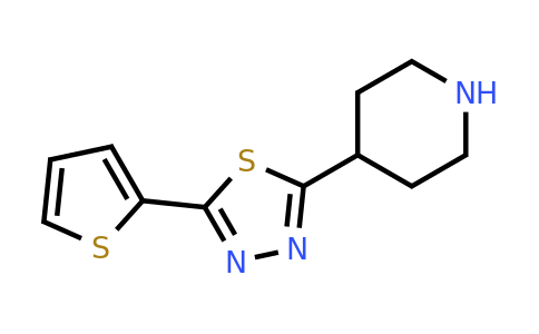 1105189-89-6 | 2-(Piperidin-4-yl)-5-(thiophen-2-yl)-1,3,4-thiadiazole