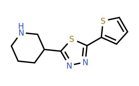 1105190-04-2 | 2-(Piperidin-3-yl)-5-(thiophen-2-yl)-1,3,4-thiadiazole