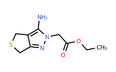 1105190-33-7 | Ethyl (3-amino-4H-thieno[3,4-c]pyrazol-2(6H)-yl)acetate