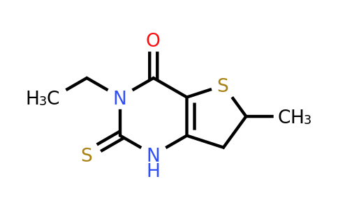 1105190-45-1 | 3-Ethyl-6-methyl-2-thioxo-2,3,6,7-tetrahydrothieno[3,2-d]pyrimidin-4(1h)-one