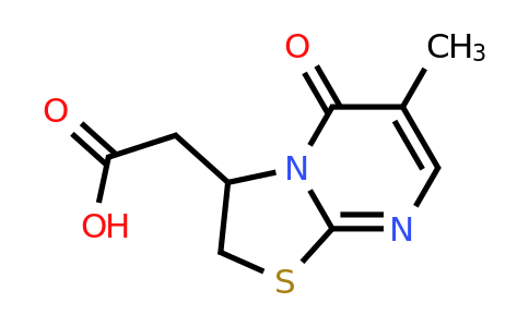1105190-72-4 | (6-Methyl-5-oxo-2,3-dihydro-5H-[1,3]thiazolo[3,2-a]pyrimidin-3-yl)acetic acid