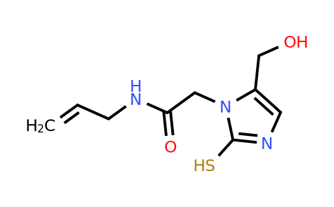 1105191-50-1 | n-Allyl-2-(5-(hydroxymethyl)-2-mercapto-1h-imidazol-1-yl)acetamide