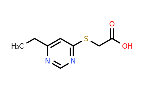 1105192-37-7 | 2-((6-Ethylpyrimidin-4-yl)thio)acetic acid