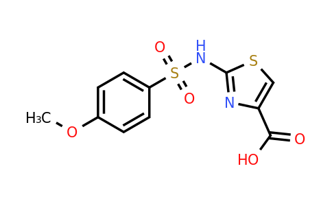 1105192-75-3 | 2-((4-Methoxyphenyl)sulfonamido)thiazole-4-carboxylic acid