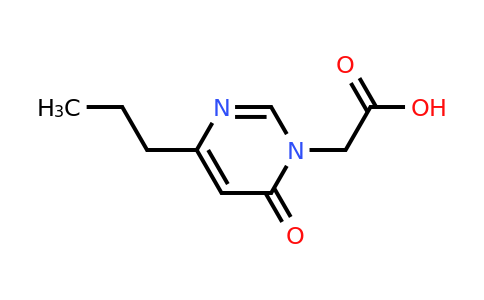 1105193-65-4 | 2-(6-Oxo-4-propylpyrimidin-1(6h)-yl)acetic acid