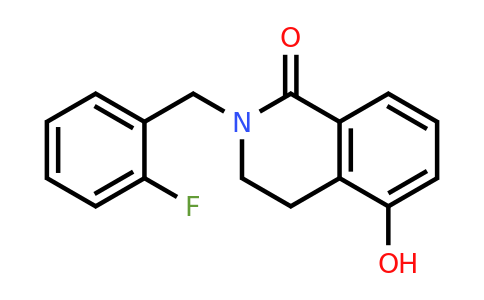 1105193-97-2 | 2-(2-Fluorobenzyl)-5-hydroxy-3,4-dihydroisoquinolin-1(2h)-one