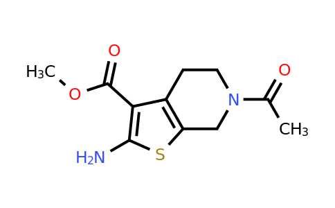 1105194-32-8 | Methyl 6-acetyl-2-amino-4,5,6,7-tetrahydrothieno[2,3-c]pyridine-3-carboxylate