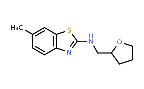 1105194-49-7 | 6-Methyl-N-(tetrahydrofuran-2-ylmethyl)-1,3-benzothiazol-2-amine