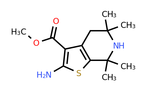 1105194-93-1 | Methyl 2-amino-5,5,7,7-tetramethyl-4,5,6,7-tetrahydrothieno[2,3-c]pyridine-3-carboxylate