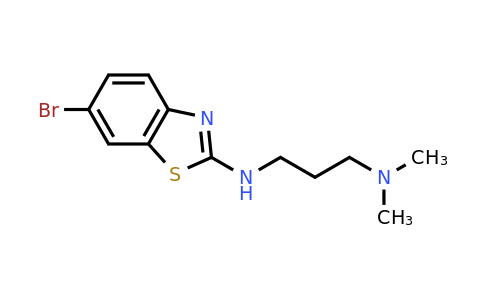 1105195-16-1 | N'-(6-Bromo-1,3-benzothiazol-2-yl)-N,N-dimethylpropane-1,3-diamine