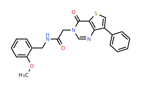 1105206-73-2 | N-(2-methoxybenzyl)-2-(4-oxo-7-phenylthieno[3,2-d]pyrimidin-3(4H)-yl)acetamide
