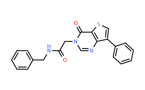 1105234-78-3 | N-benzyl-2-(4-oxo-7-phenylthieno[3,2-d]pyrimidin-3(4H)-yl)acetamide