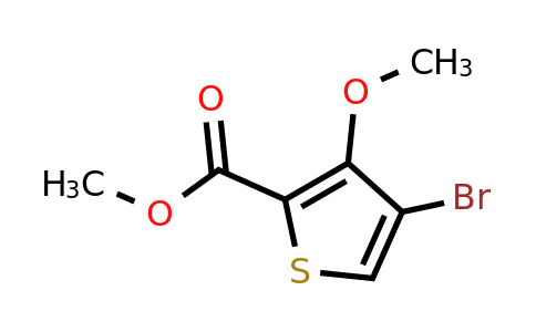 110545-67-0 | Methyl 4-bromo-3-methoxythiophene-2-carboxylate