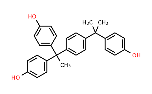 110726-28-8 | 4,4'-(1-(4-(2-(4-Hydroxyphenyl)propan-2-yl)phenyl)ethane-1,1-diyl)diphenol