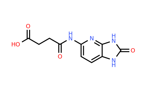 1110717-63-9 | 3-({2-oxo-1h,2h,3h-imidazo[4,5-b]pyridin-5-yl}carbamoyl)propanoic acid