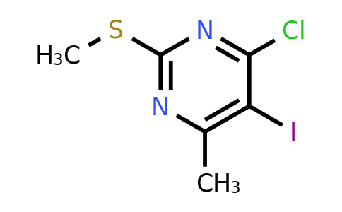 111079-18-6 | 4-Chloro-5-iodo-6-methyl-2-(methylthio)pyrimidine