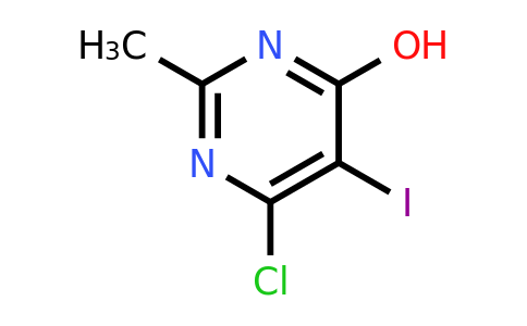 111079-42-6 | 6-Chloro-5-iodo-2-methylpyrimidin-4-ol