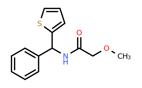 1110852-21-5 | 2-Methoxy-N-(phenyl(thiophen-2-yl)methyl)acetamide
