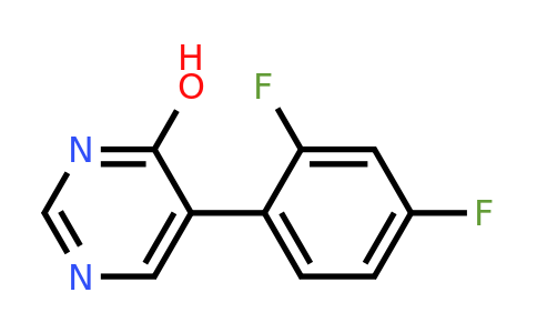1111107-55-1 | 5-(2,4-Difluorophenyl)pyrimidin-4-ol