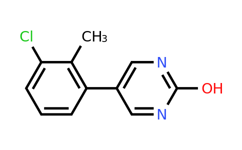 1111109-06-8 | 5-(3-Chloro-2-methylphenyl)-2-hydroxypyrimidine