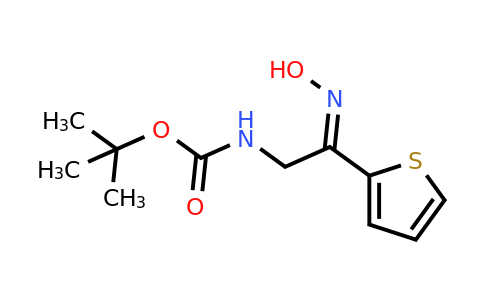 1111597-87-5 | tert-Butyl n-[(2e)-2-(hydroxyimino)-2-(thiophen-2-yl)ethyl]carbamate
