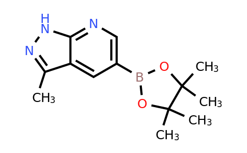 1111637-76-3 | 3-Methyl-5-(tetramethyl-1,3,2-dioxaborolan-2-yl)-1H-pyrazolo[3,4-b]pyridine