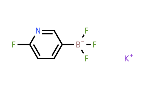 1111732-94-5 | Potassium trifluoro(6-fluoropyridin-3-yl)borate