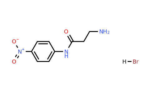 111196-17-9 | 3-Amino-N-(4-nitrophenyl)propanamide hydrobromide