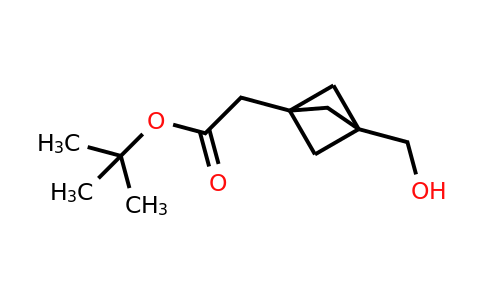 tert-Butyl 2-[3-(hydroxymethyl)bicyclo[1.1.1]pentan-1-yl]acetate