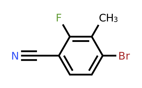 1114546-30-3 | 4-Bromo-2-fluoro-3-methylbenzonitrile