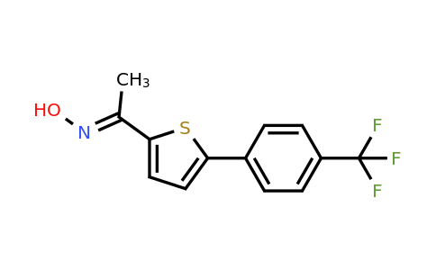 1114824-10-0 | 1-(5-(4-(Trifluoromethyl)phenyl)thiophen-2-yl)ethan-1-one oxime