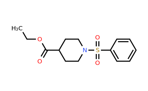 Ethyl 1-(phenylsulfonyl)piperidine-4-carboxylate