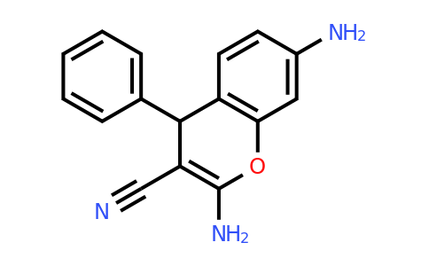 111861-39-3 | 2,7-Diamino-4-phenyl-4h-chromene-3-carbonitrile