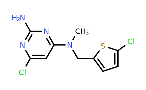 1119262-34-8 | 6-Chloro-n4-((5-chlorothiophen-2-yl)methyl)-n4-methylpyrimidine-2,4-diamine