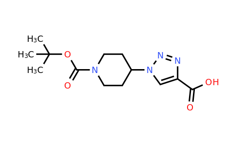 1119452-31-1 | 1-(1-(tert-Butoxycarbonyl)piperidin-4-yl)-1H-1,2,3-triazole-4-carboxylic acid