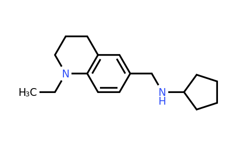 1119452-38-8 | N-((1-ethyl-1,2,3,4-tetrahydroquinolin-6-yl)methyl)cyclopentanamine