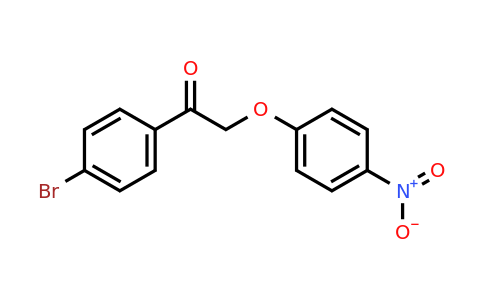 1-(4-Bromophenyl)-2-(4-nitrophenoxy)ethan-1-one