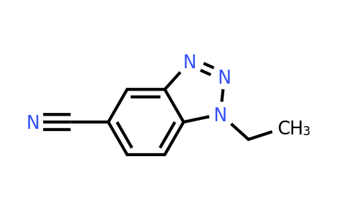 1119505-52-0 | 1-Ethyl-1,2,3-benzotriazole-5-carbonitrile