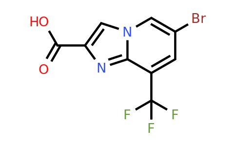 1121051-31-7 | 6-Bromo-8-(trifluoromethyl)imidazo[1,2-a]pyridine-2-carboxylic acid
