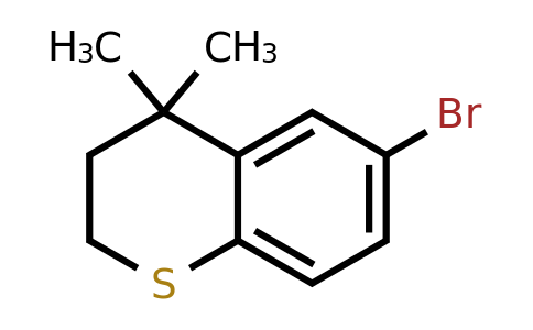 112110-44-8 | 6-Bromo-4,4-dimethylthiochromane