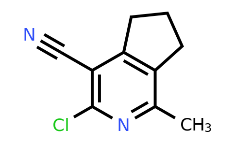 1122022-83-6 | 3-Chloro-1-methyl-6,7-dihydro-5H-cyclopenta[c]pyridine-4-carbonitrile