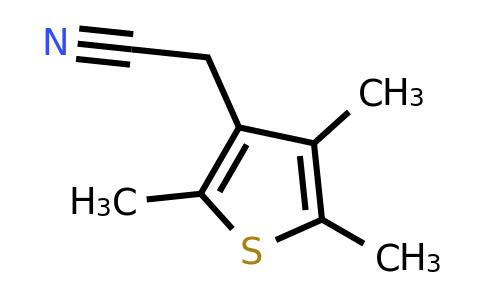 112440-49-0 | 2-(2,4,5-Trimethylthiophen-3-yl)acetonitrile